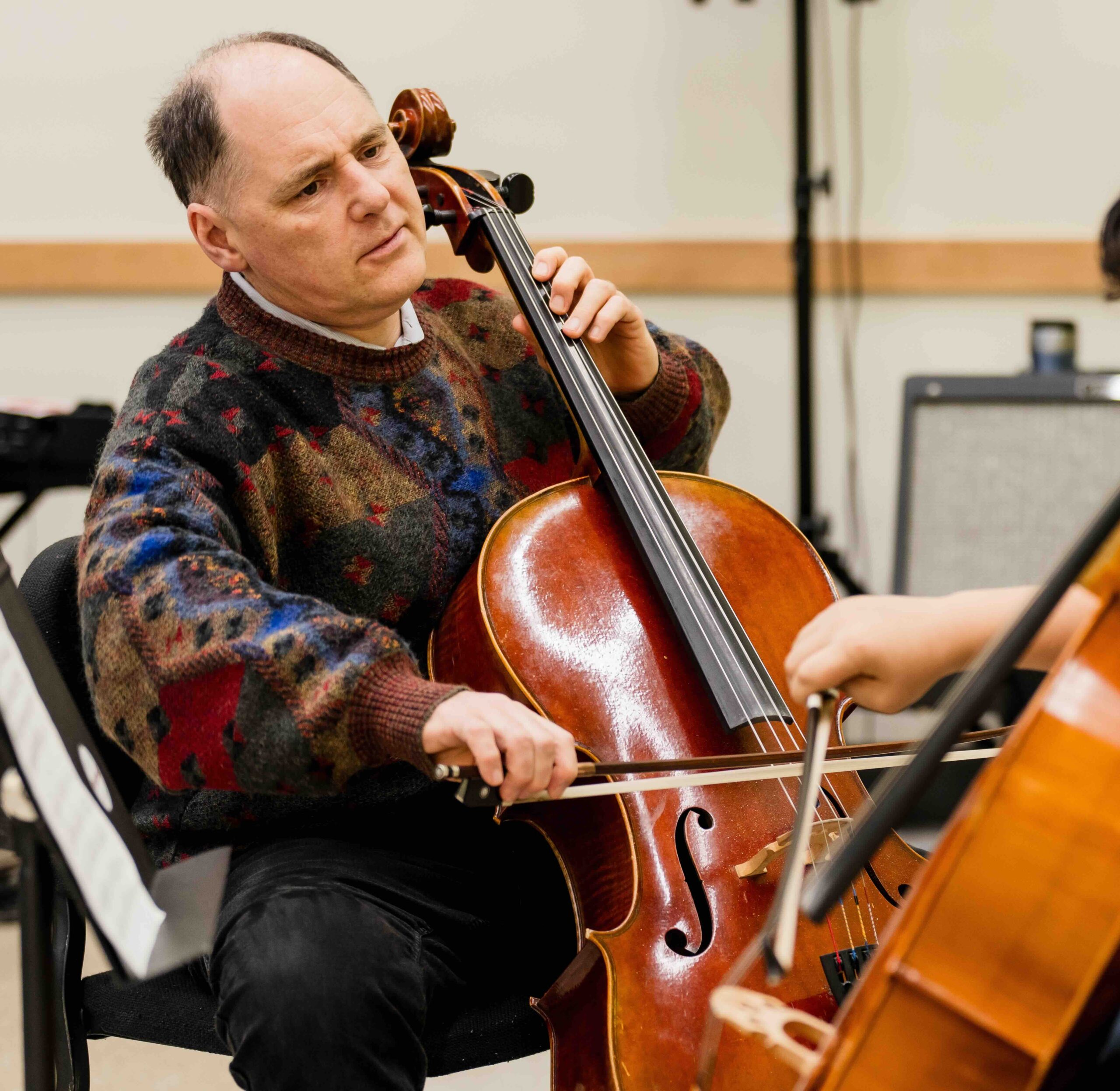 Levine faculty member Vasily Popov.