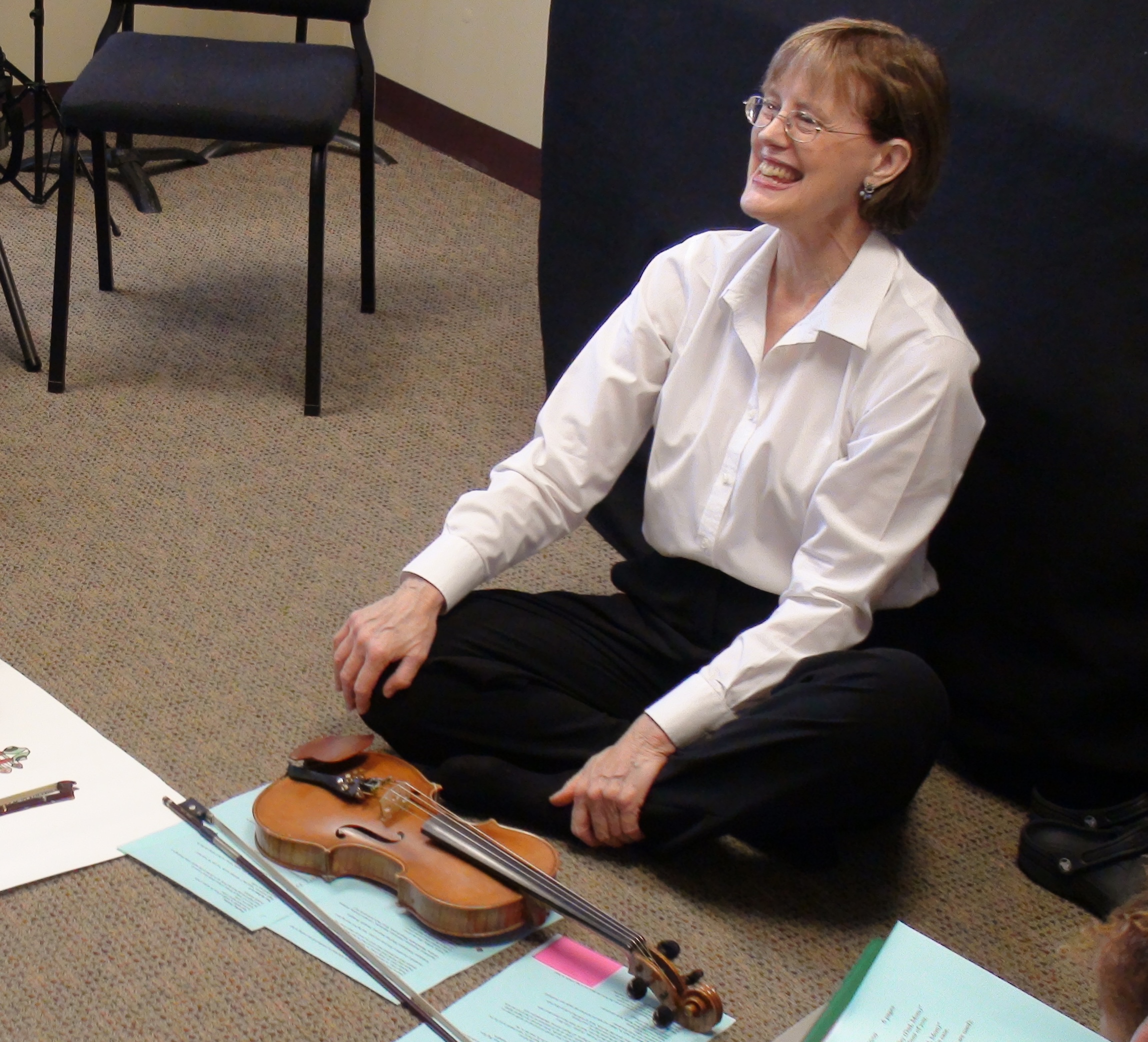 Levine faculty member Mary Findley.