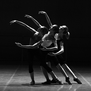 Image of three ballet dancers