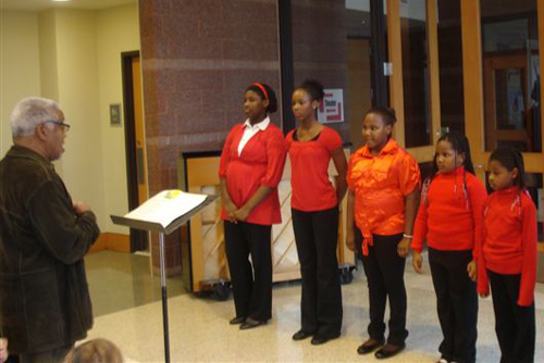 Charles With Students 1