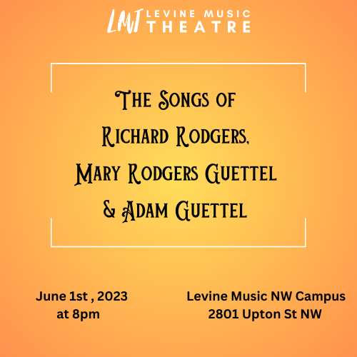 The Songs of Richard Rodgers, Mary Rodgers Guettel & Adam Guettel heading
