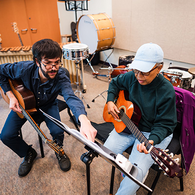 Guitar Adult student