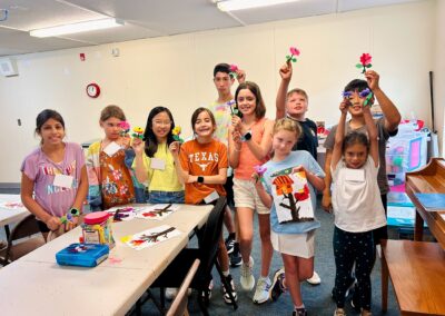4th-6th - Ladybugs - Art, flowers 2