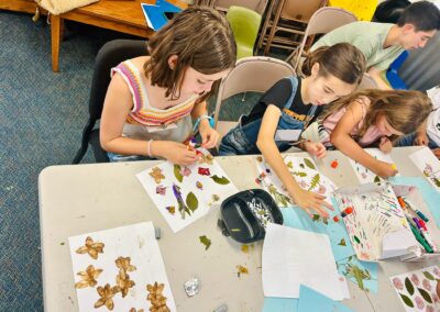 4th-6th - Ladybugs - Art, leaves 1