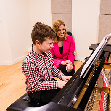 Piano lesson