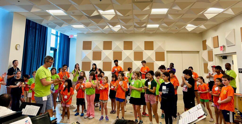 1-6, Camp Shirt Day, Morning Sing