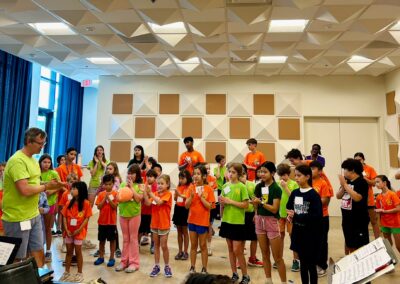 1-6, Camp Shirt Day, Morning Sing