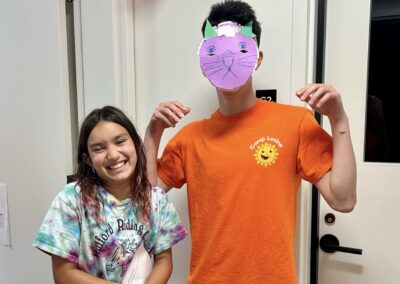 Camper and TA with mask from Camper