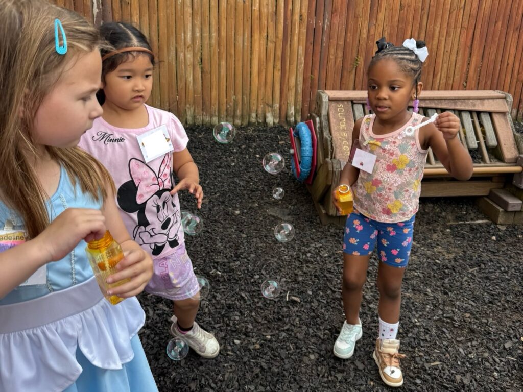 Petals playing outside