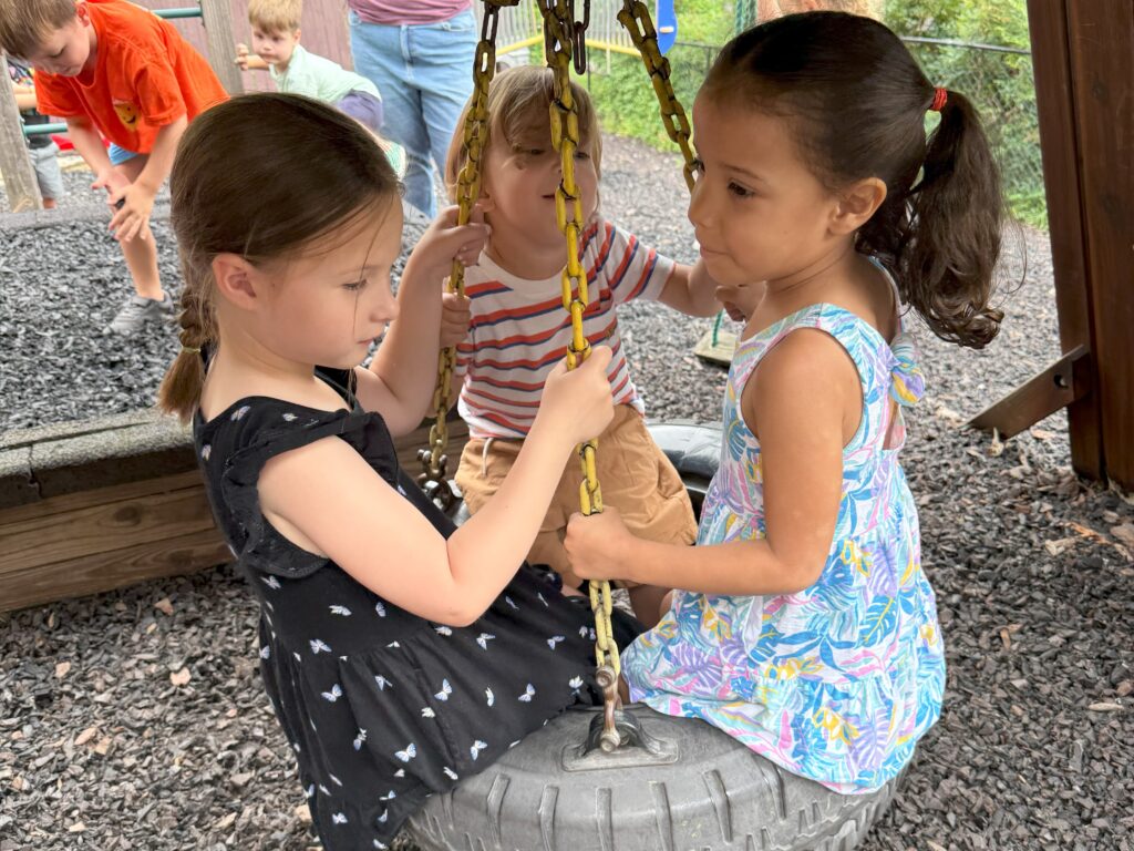 lanterns at playground