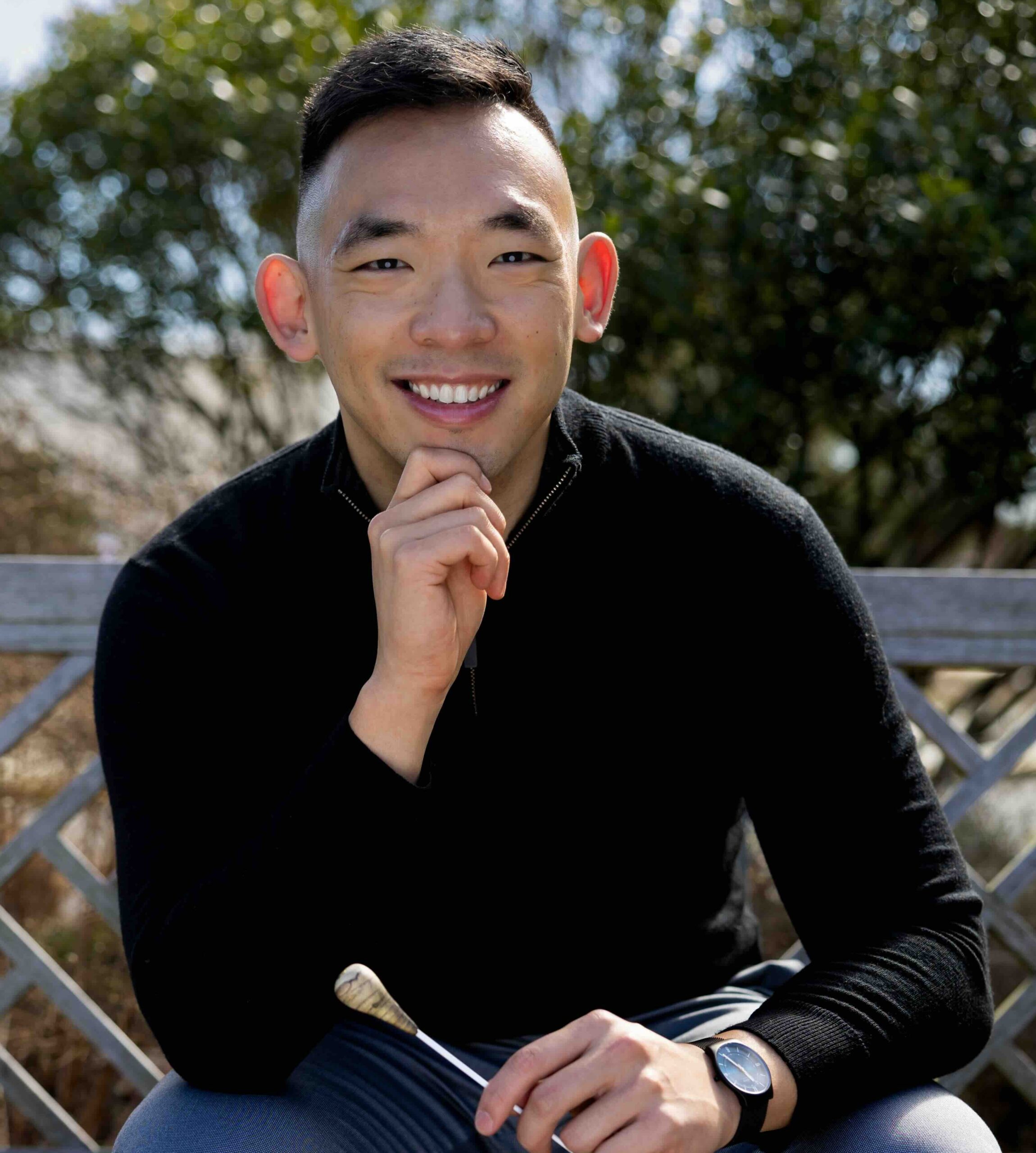 Levine faculty member Darren Lin