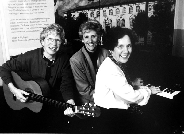Levine founders, Jackie Marlin, Ruth Cogen, and Diana Engel