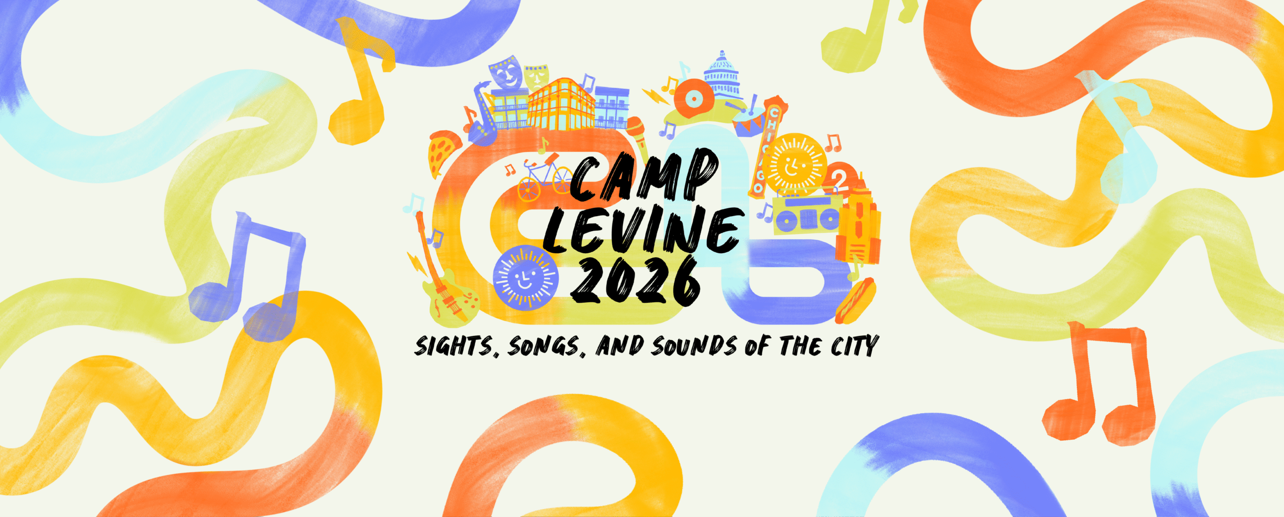 Camp Levine 2026 Website Header