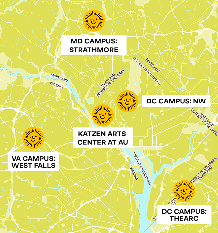 2026 Camp Levine Locations