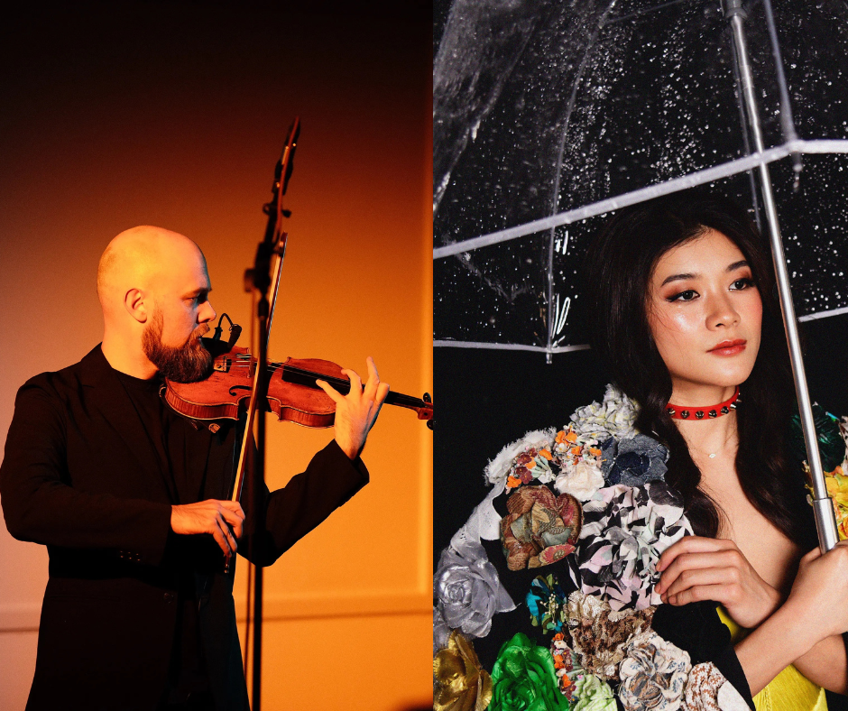 Modney and Erika Dohi of the International Contemporary Ensemble (ICE)