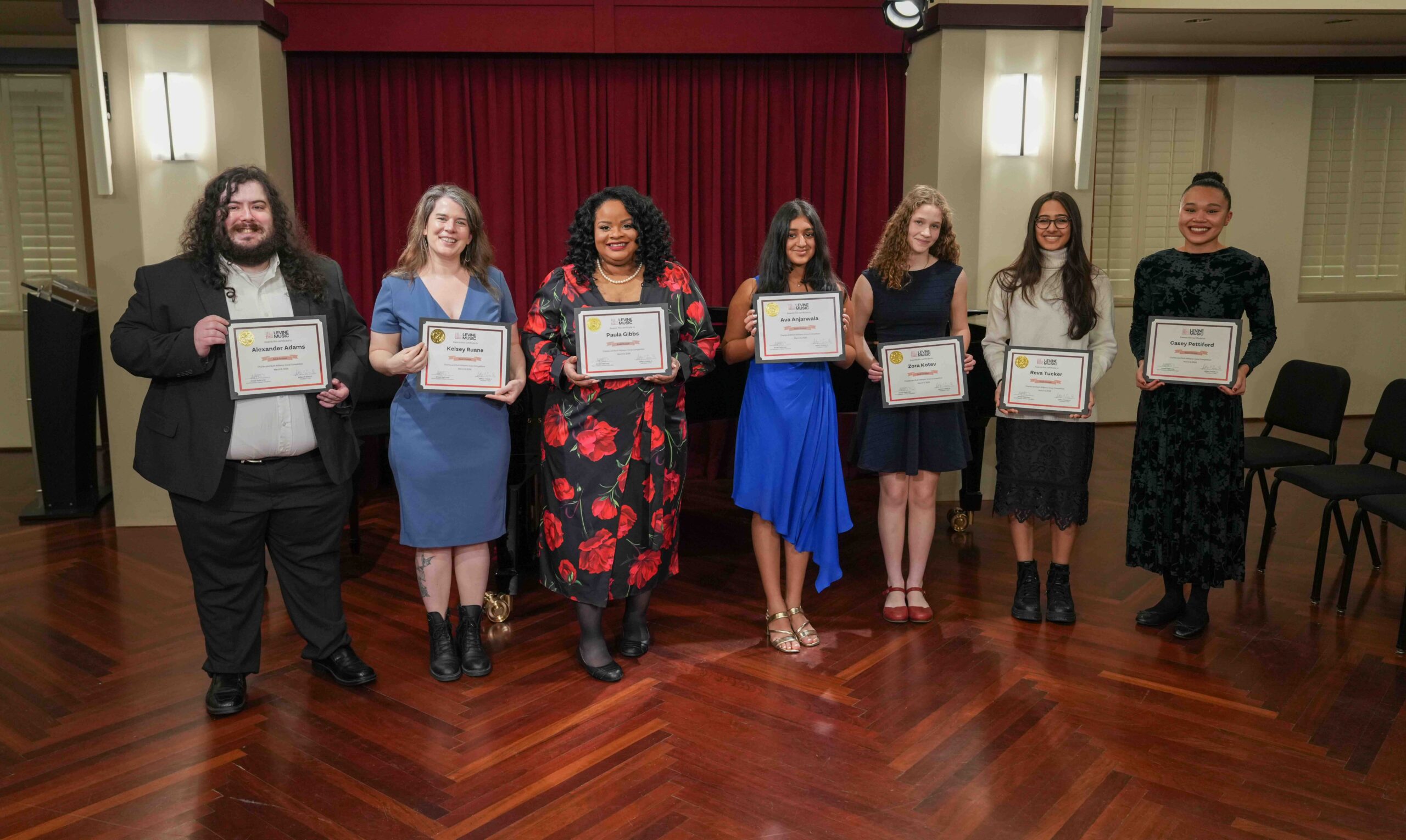 2026 Williams Competition Winners