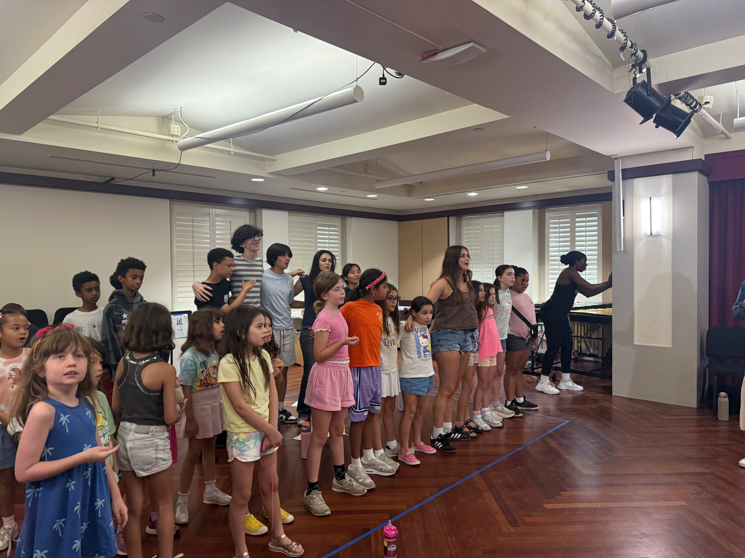 rehersal morning sing