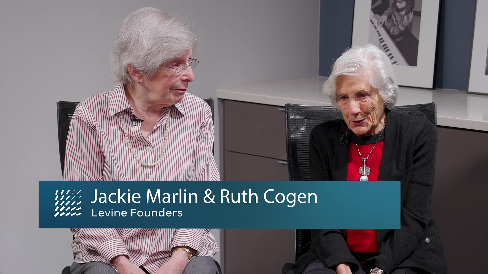 Video thumbnail of founders Jackie Marlin and Ruth Cogen.