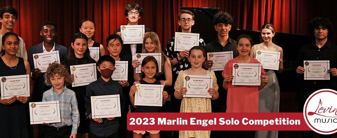 2023 Marlin-Engel Solo Competition Winners